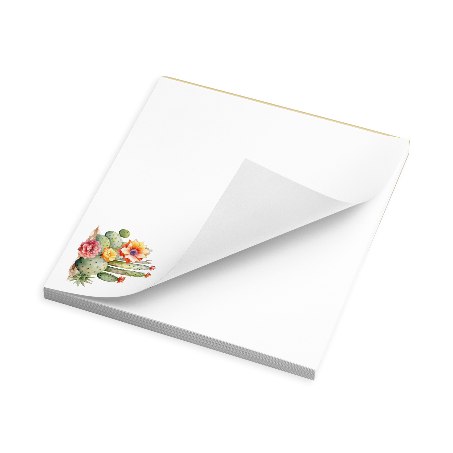 Cactus Notepad 5.5" x 6"