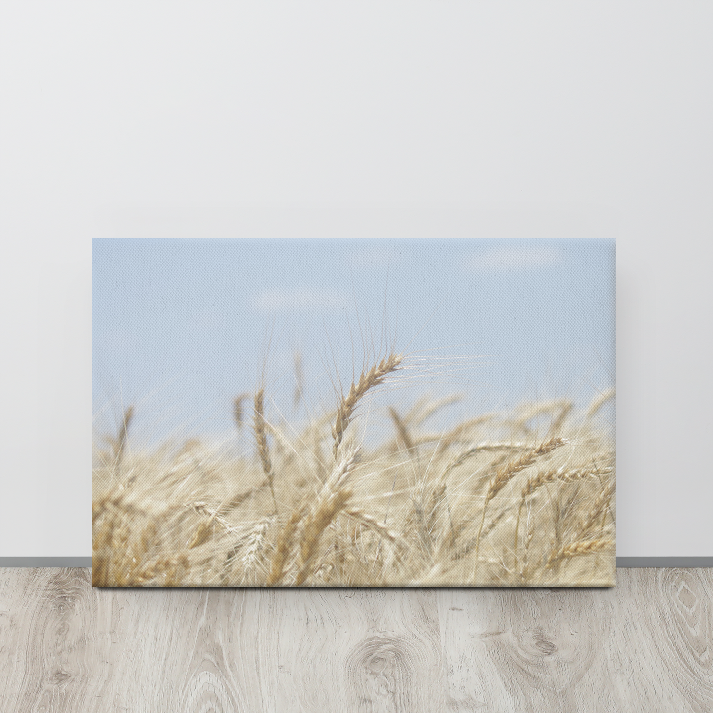 Golden Wheat Canvas, Agriculture Wall Art, Crops and Farmhouse Decor