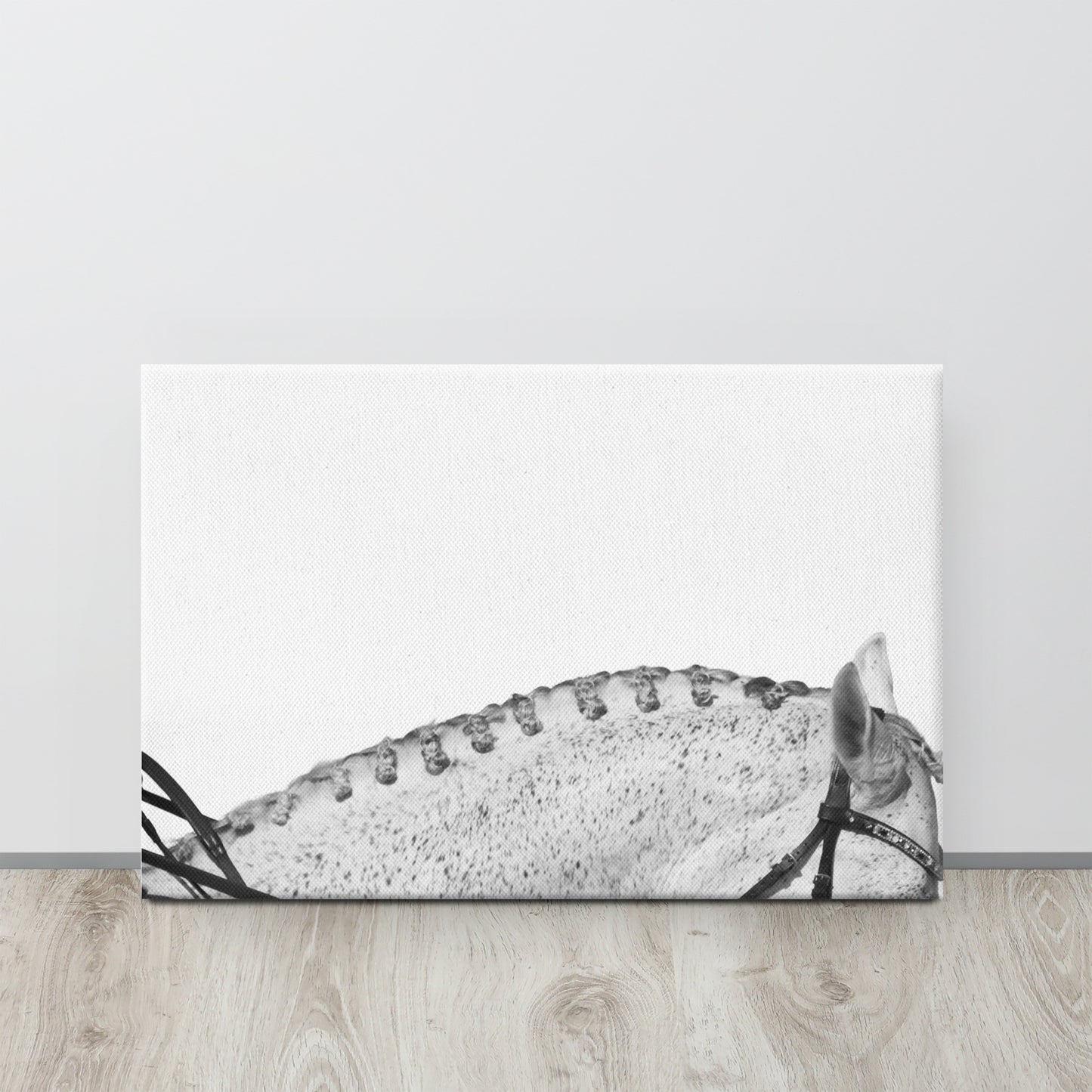 Show Ring Details | Equestrian Home Decor, Dressage Rider Original Canvas Wall Art