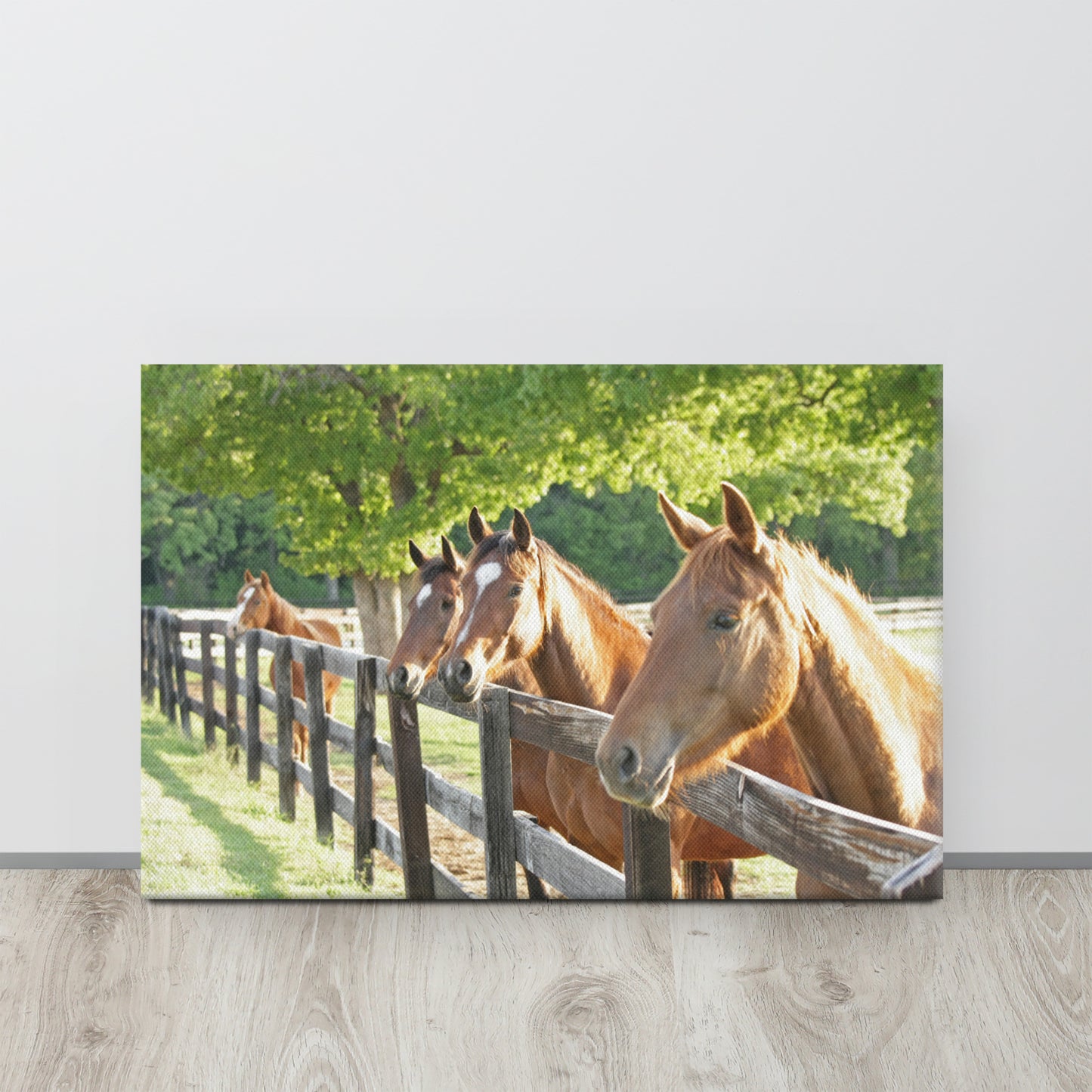 Morning Greeting Equestrian Wall Art | Farmhouse Decor