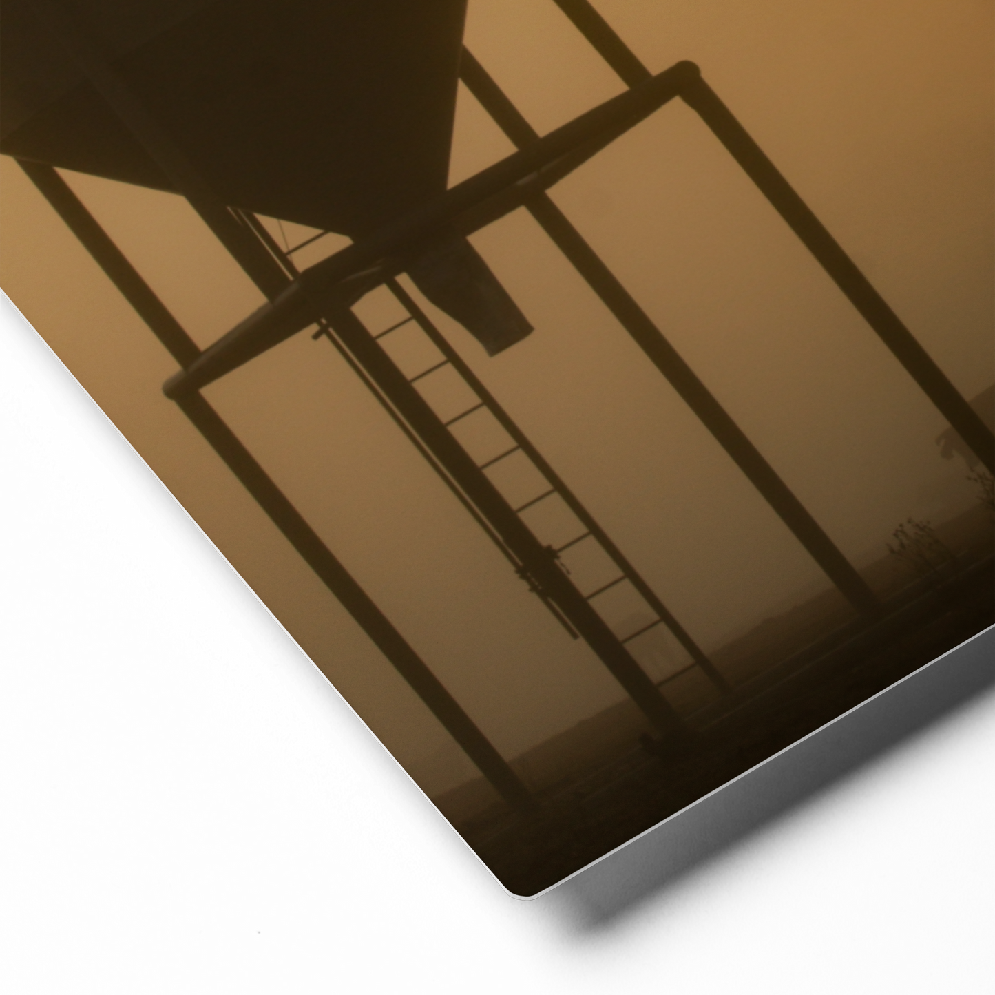 Foggy Morning Sunrise Canvas Wall Art