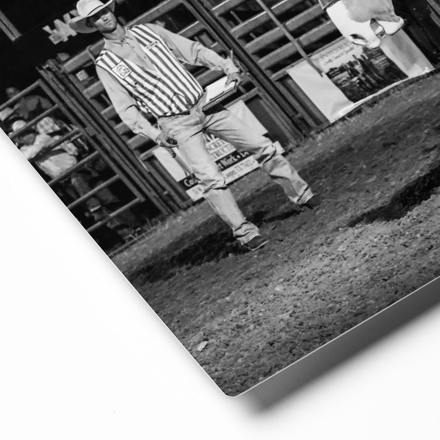 Texas Friday Night Lights Saddle Bronc Wall Art | Original Rodeo Photography
