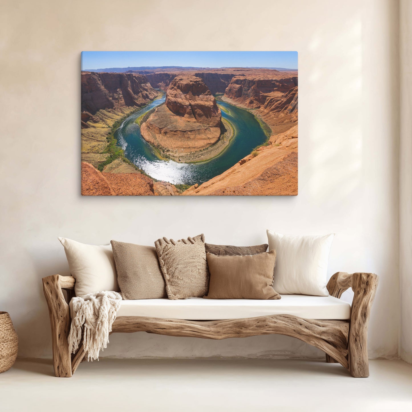 Horseshoe Bend Canvas Wall Art