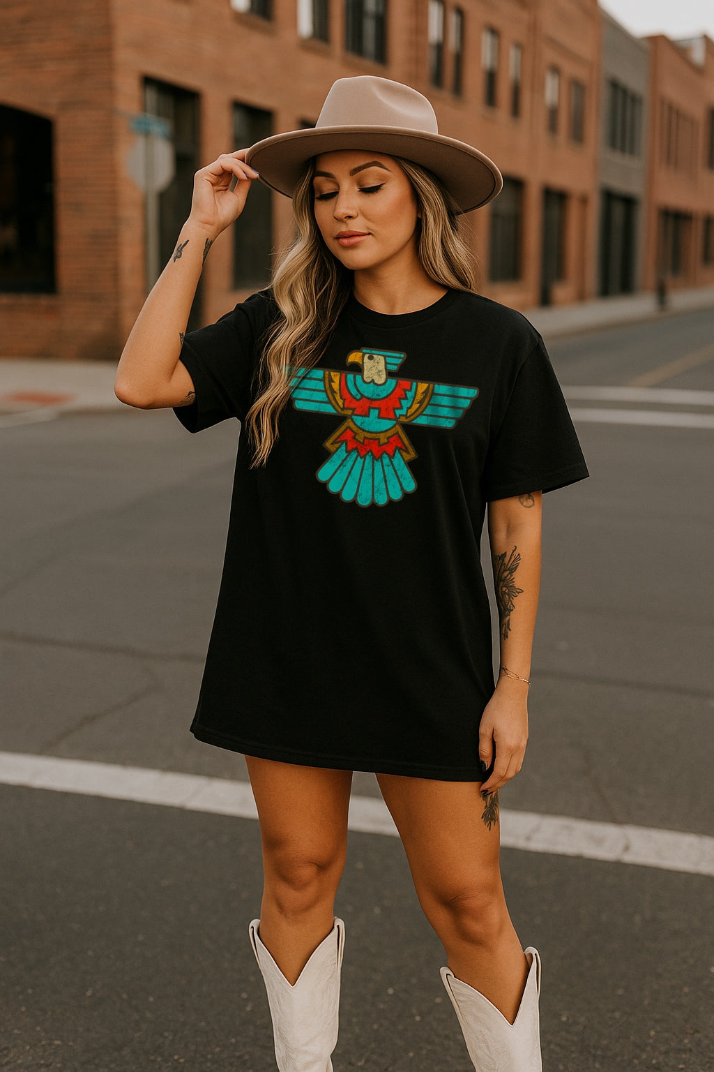 Thunderbird Western Graphic T-Shirt
