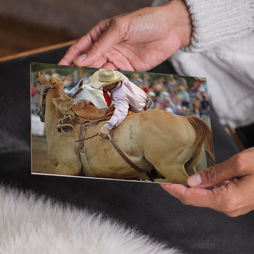 Job Hazards | Rodeo Pickup Man, Western Wall Art, Original Photography
